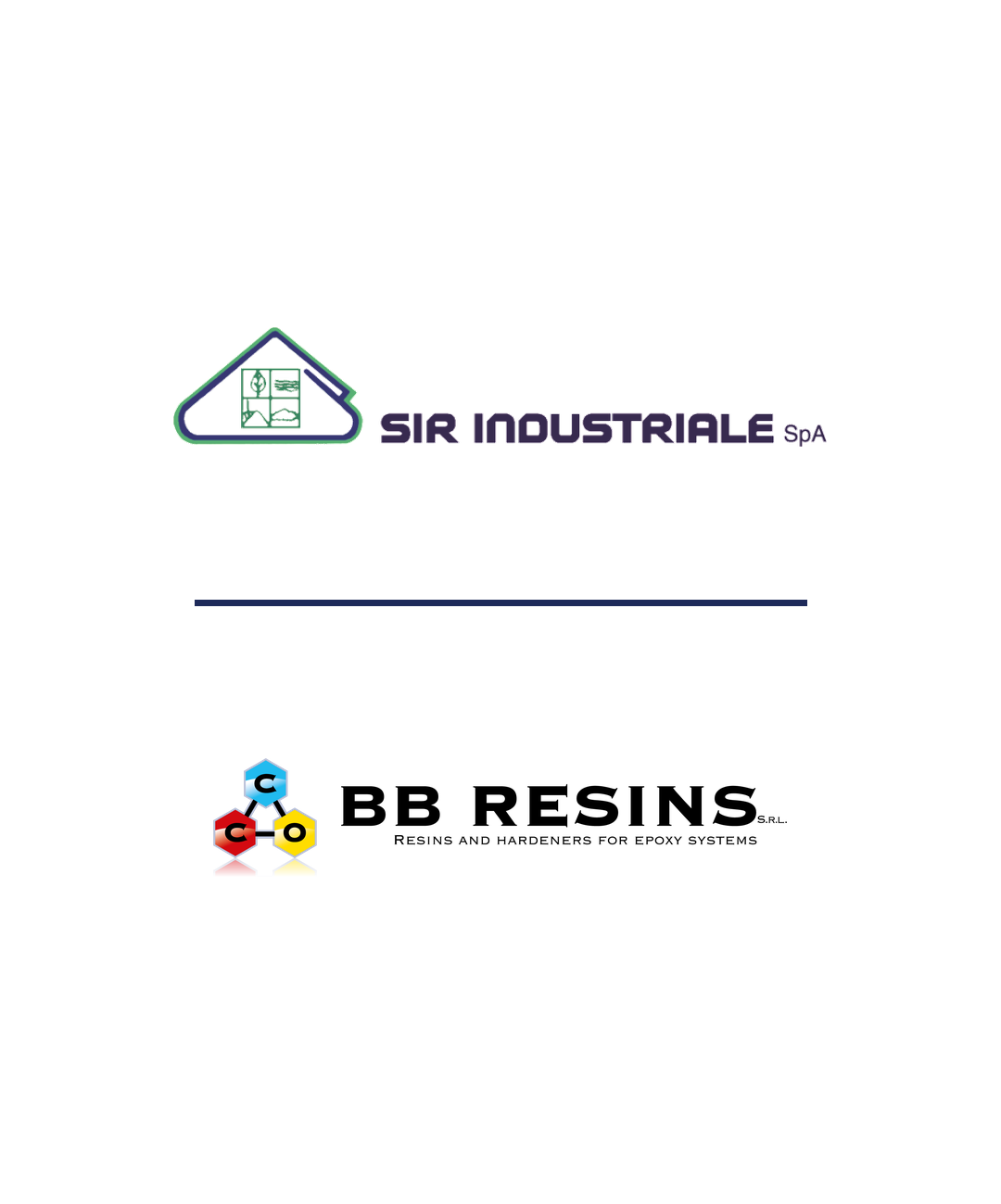 Annuncio dell’accordo di collaborazione tra SIR Industriale e BB Resins